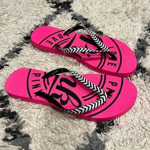 Victoria’s Secret Pink flip flop sandals